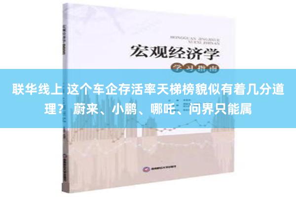 联华线上 这个车企存活率天梯榜貌似有着几分道理？ 蔚来、小鹏、哪吒、问界只能属