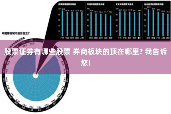 股票证券有哪些股票 券商板块的顶在哪里? 我告诉您!