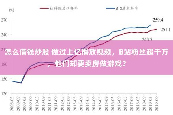 怎么借钱炒股 做过上亿播放视频，B站粉丝超千万，他们却要卖房做游戏？