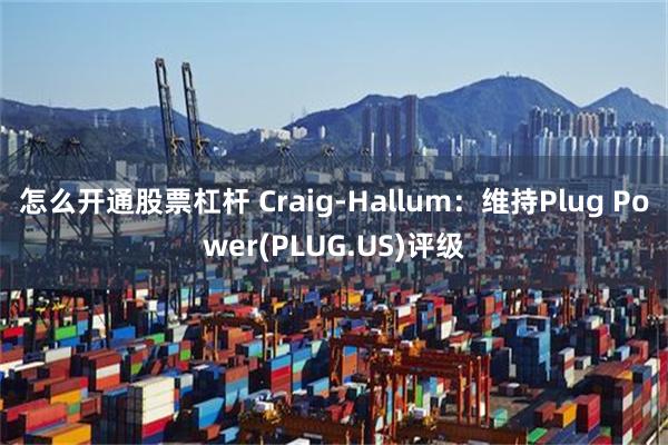 怎么开通股票杠杆 Craig-Hallum：维持Plug Power(PLUG.US)评级